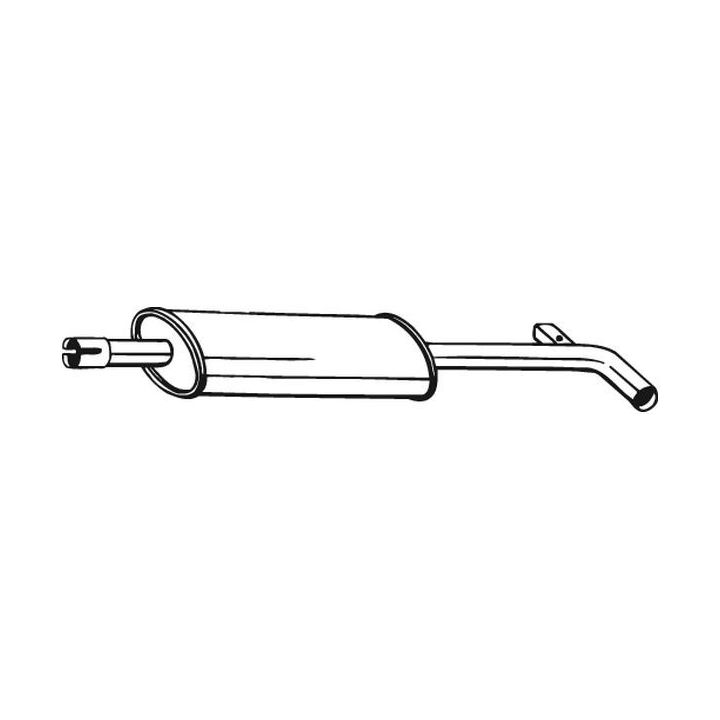 Vidurinis duslintuvas BOSAL 200-021