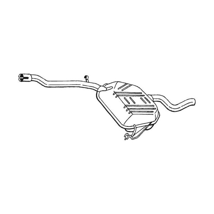 Vidurinis duslintuvas BOSAL 278-387