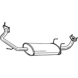 Vidurinis duslintuvas BOSAL 280-183