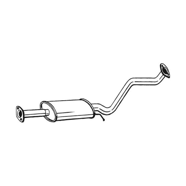 Vidurinis duslintuvas BOSAL 281-841