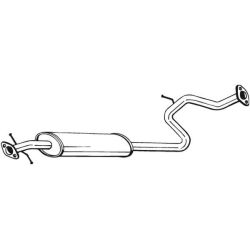 Vidurinis duslintuvas BOSAL 282-055