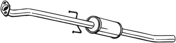 Vidurinis duslintuvas BOSAL 282-903