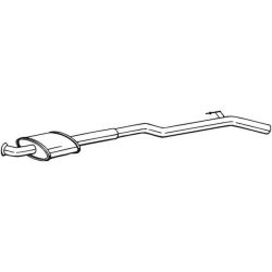 Vidurinis duslintuvas BOSAL 283-547