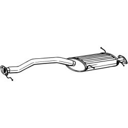 Vidurinis duslintuvas BOSAL 283-873