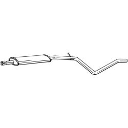 Vidurinis duslintuvas BOSAL 286-113