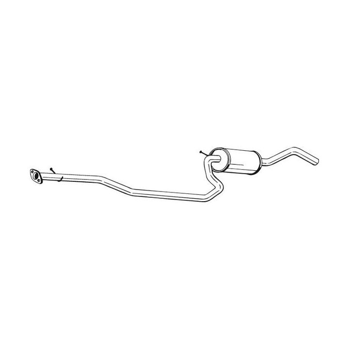 Vidurinis duslintuvas BOSAL 286-955