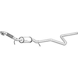 Vidurinis duslintuvas BOSAL 288-027