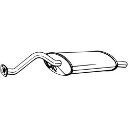 Galinis duslintuvas BOSAL 115-311