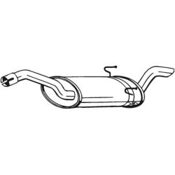 Galinis duslintuvas BOSAL 135-061