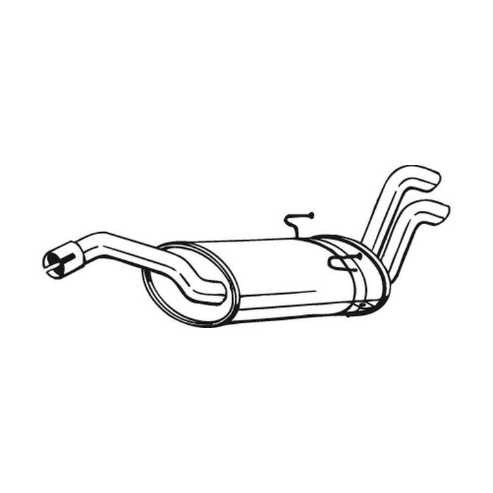 Galinis duslintuvas BOSAL 135-063