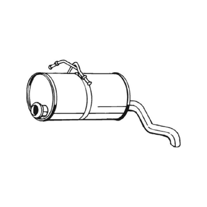 Galinis duslintuvas BOSAL 135-225