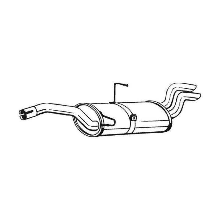 Galinis duslintuvas BOSAL 135-571