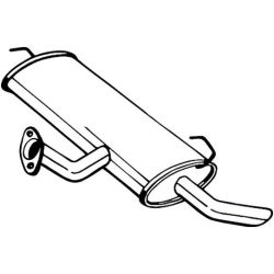 Galinis duslintuvas BOSAL 145-335