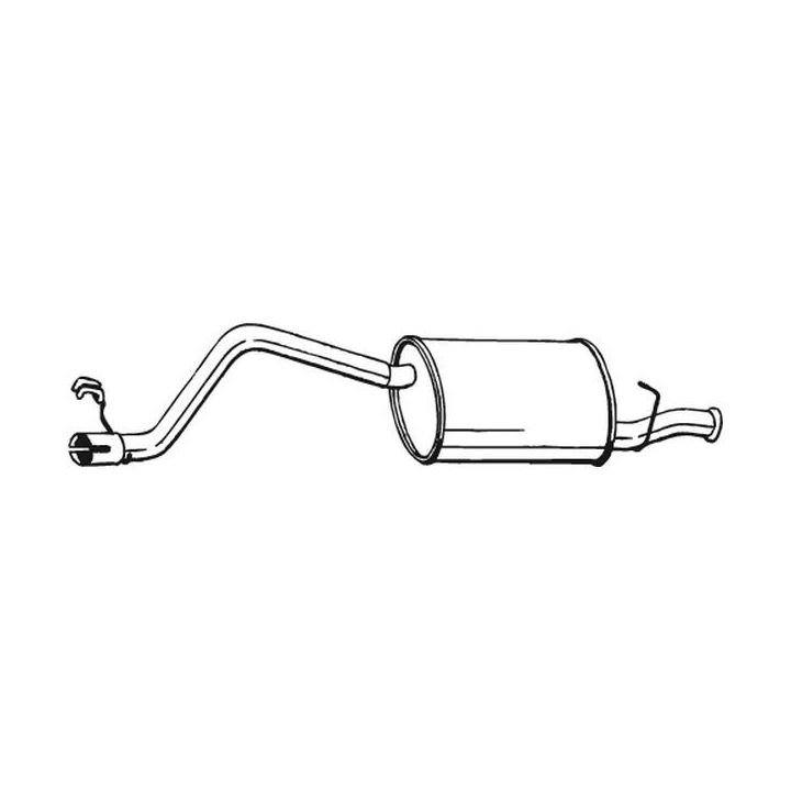 Galinis duslintuvas BOSAL 148-035