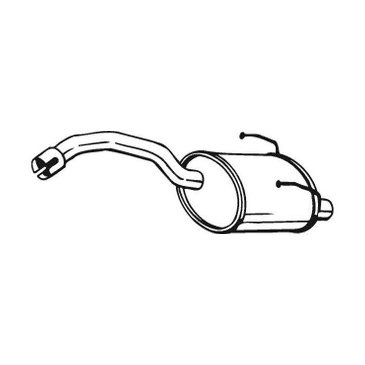 Galinis duslintuvas BOSAL 148-193