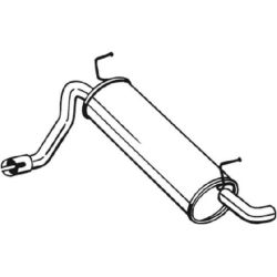 Galinis duslintuvas BOSAL 148-199