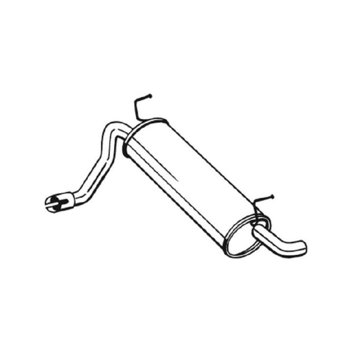 Galinis duslintuvas BOSAL 148-199