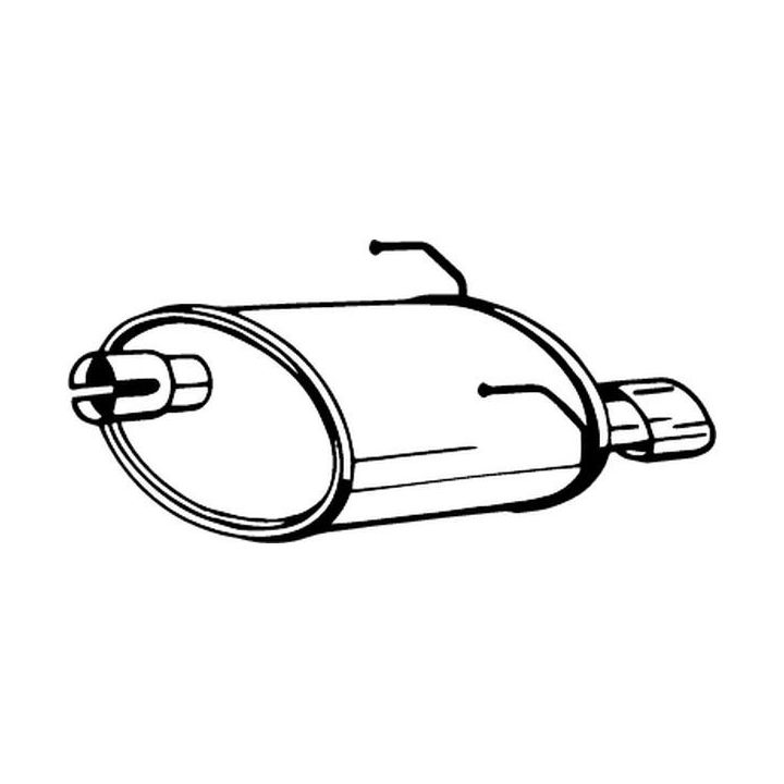 Galinis duslintuvas BOSAL 148-219