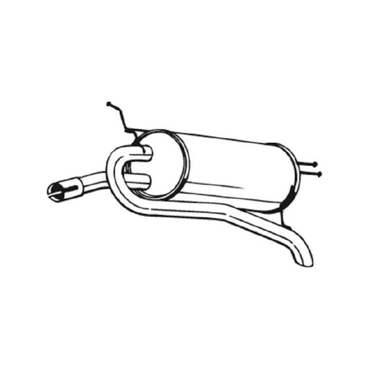 Galinis duslintuvas BOSAL 148-223