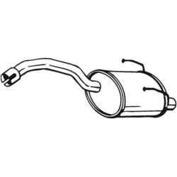 Galinis duslintuvas BOSAL 148-355