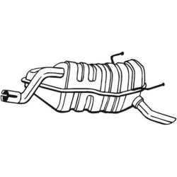 Galinis duslintuvas BOSAL 148-359