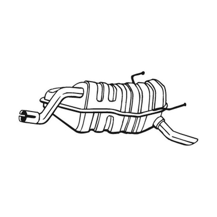 Galinis duslintuvas BOSAL 148-359