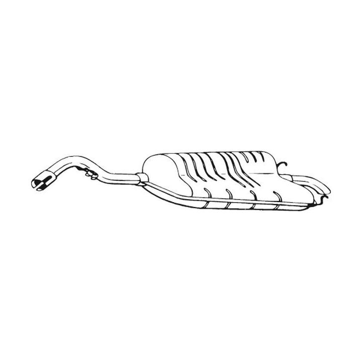 Galinis duslintuvas BOSAL 154-059