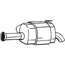 Galinis duslintuvas BOSAL 165-023