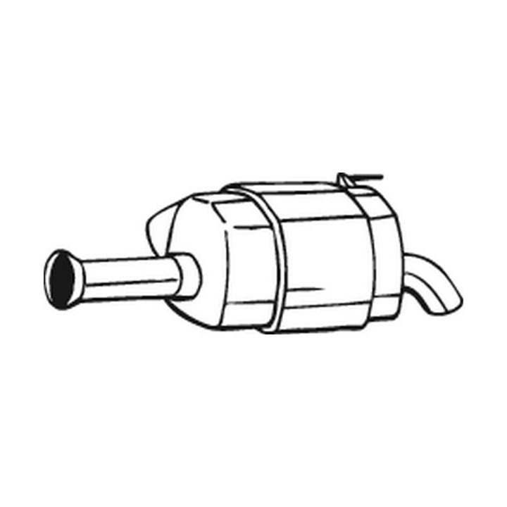 Galinis duslintuvas BOSAL 165-023