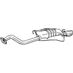 Galinis duslintuvas BOSAL 165-041