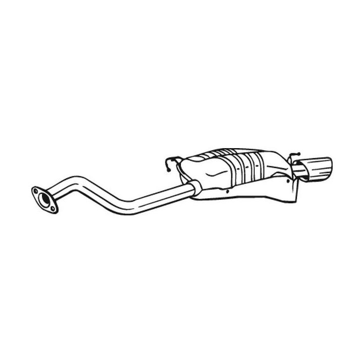 Galinis duslintuvas BOSAL 165-041