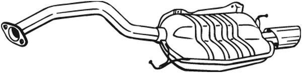 Galinis duslintuvas BOSAL 165-043