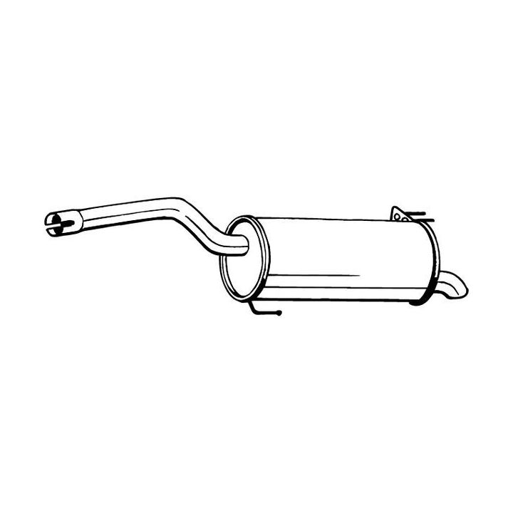 Galinis duslintuvas BOSAL 165-075