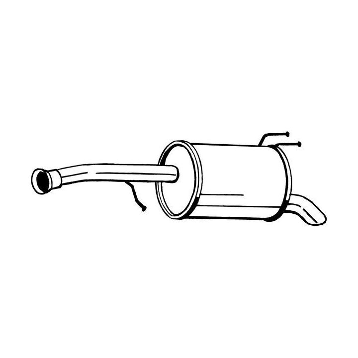 Galinis duslintuvas BOSAL 165-093