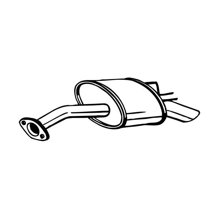 Galinis duslintuvas BOSAL 165-285