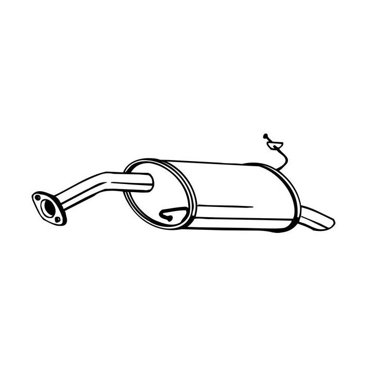 Galinis duslintuvas BOSAL 165-287