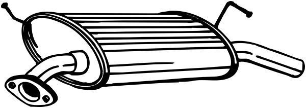 Galinis duslintuvas BOSAL 169-015