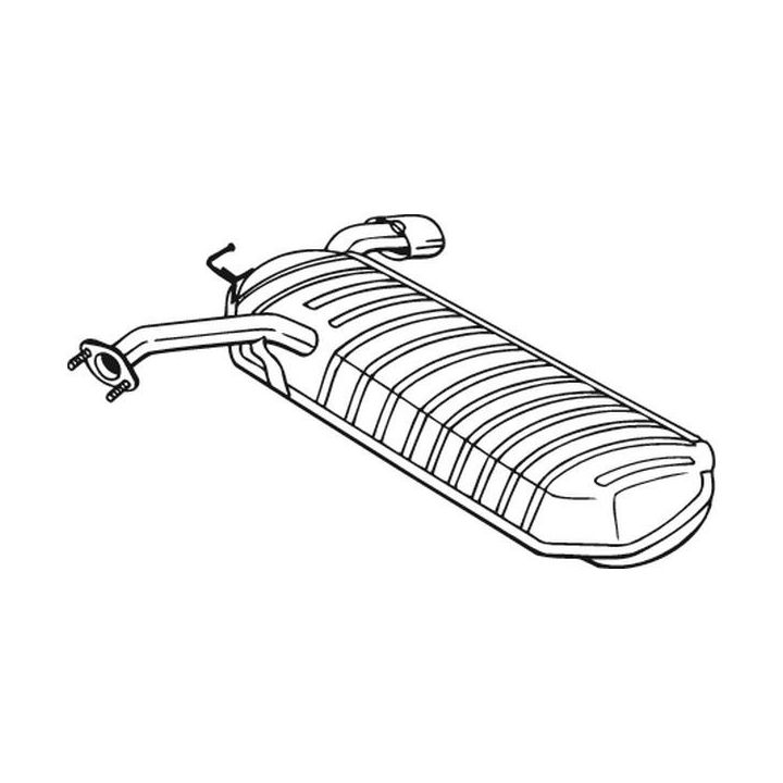 Galinis duslintuvas BOSAL 169-039