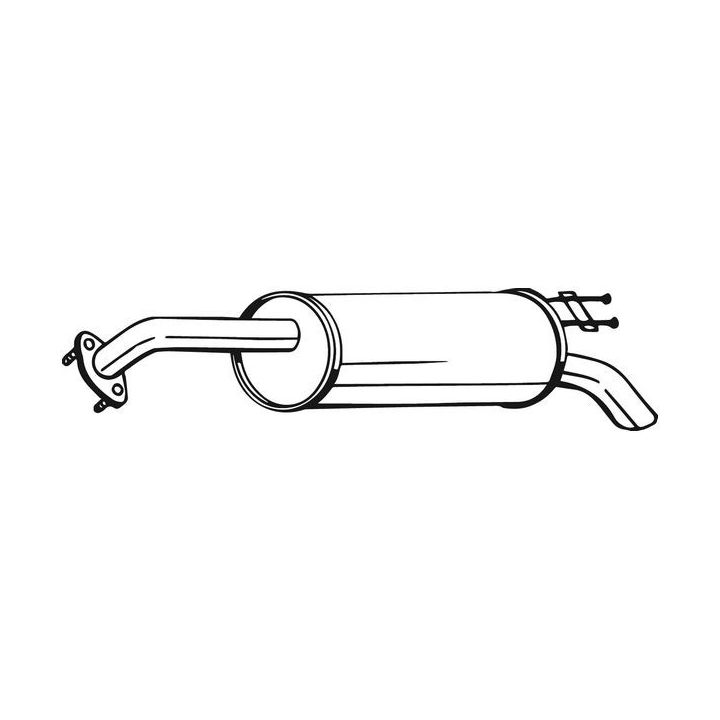 Galinis duslintuvas BOSAL 169-041