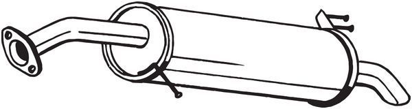 Galinis duslintuvas BOSAL 169-079