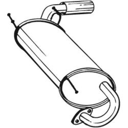 Galinis duslintuvas BOSAL 171-003