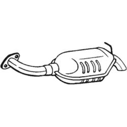 Galinis duslintuvas BOSAL 171-019