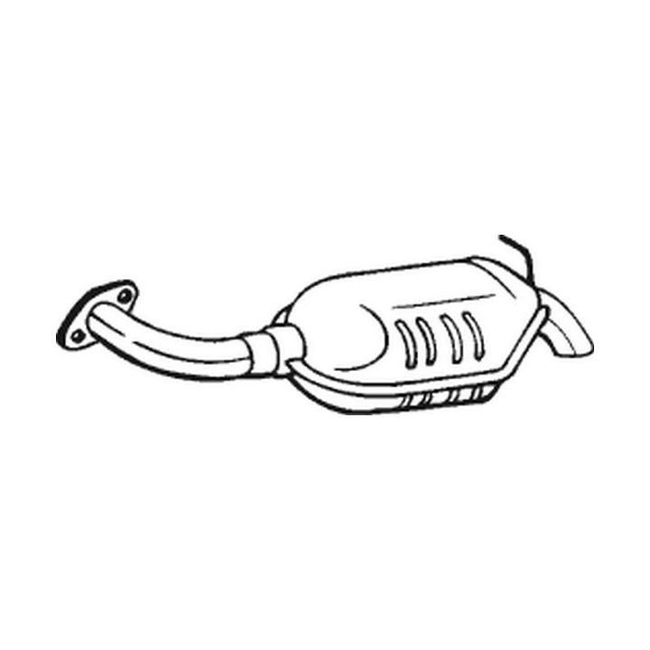 Galinis duslintuvas BOSAL 171-019