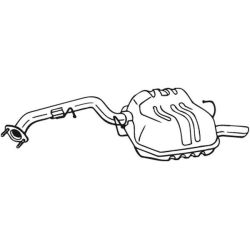 Galinis duslintuvas BOSAL 171-025