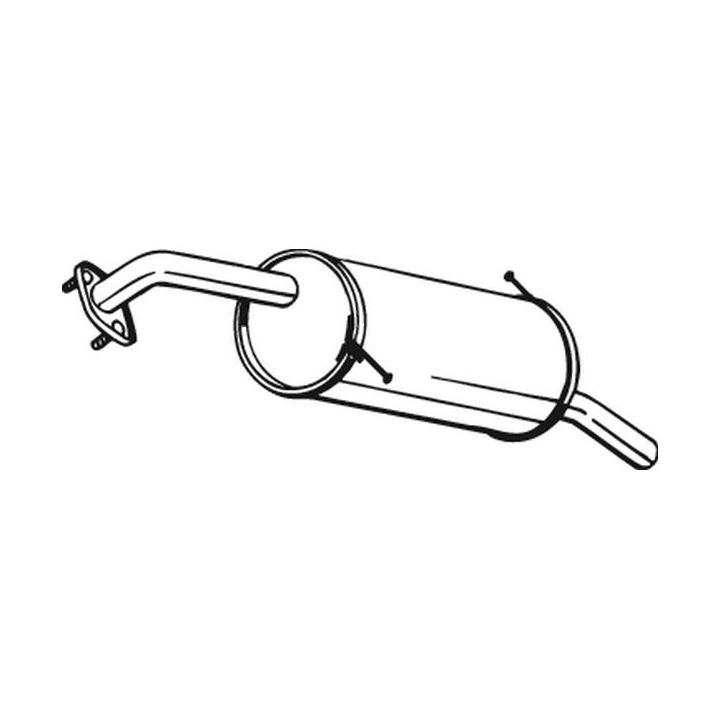 Galinis duslintuvas BOSAL 171-051