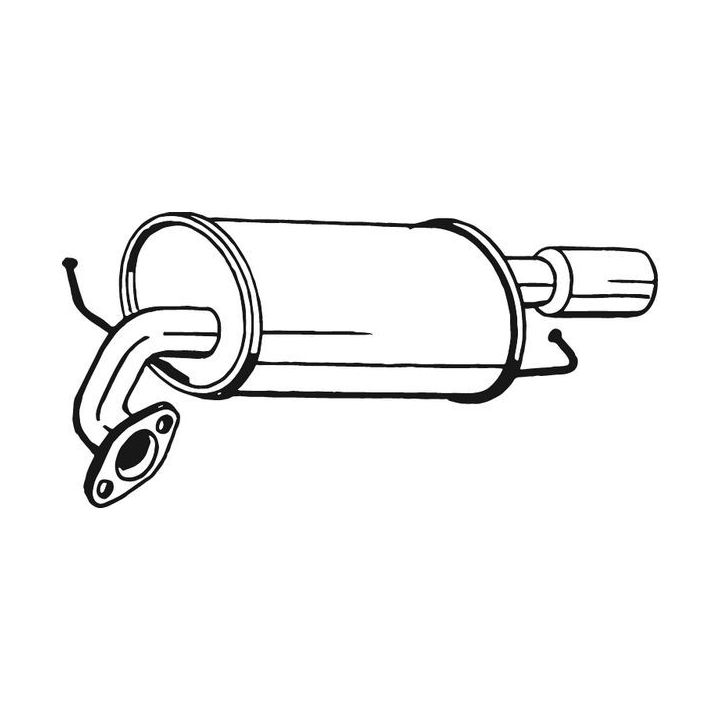 Galinis duslintuvas BOSAL 171-055