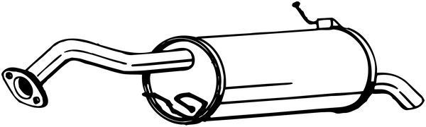 Galinis duslintuvas BOSAL 171-199