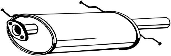 Galinis duslintuvas BOSAL 171-259