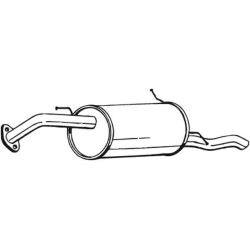 Galinis duslintuvas BOSAL 171-467