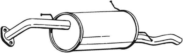 Galinis duslintuvas BOSAL 171-467